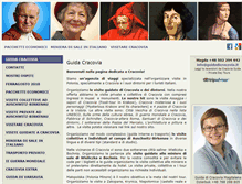 Tablet Screenshot of guidadicracovia.it